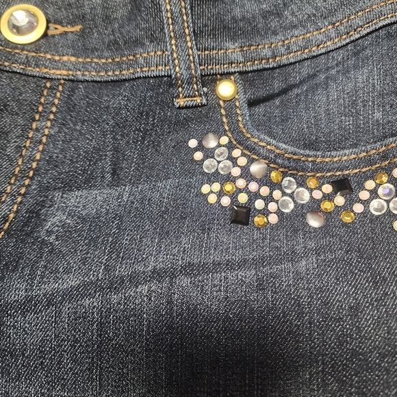 𝅺G:21 Jewel Pockets, Straight Leg, Size 5 - Picture 3 of 3